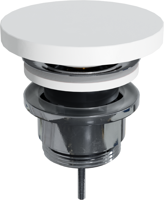 Balmani Click Flat Large afvoerplug Solid Surface