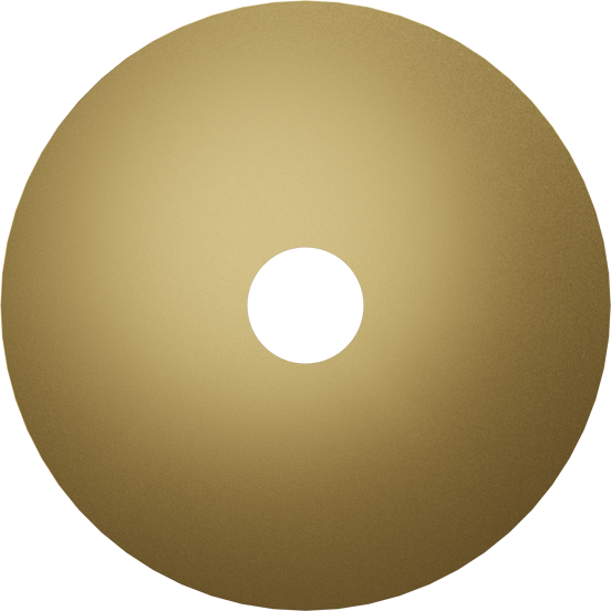 Balmani Pelota Disc LED luminaire 16 cm champagne gold