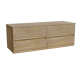 Storke Edge badkamermeubel met Panton Tablet voor waskom(men)