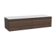 Storke Edge meuble salle de bains avec tablette pour vasques Tavola
