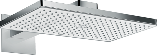 Hansgrohe Rainmaker Select 460 hoofddouche met muursteun ø46cm wit/chroom