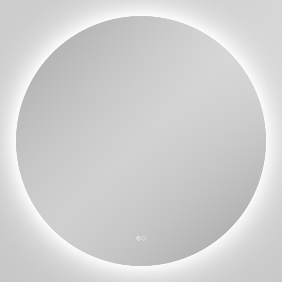 Balmani Giro Touch miroir rond lumineux et anti-buée Ø 90 cm