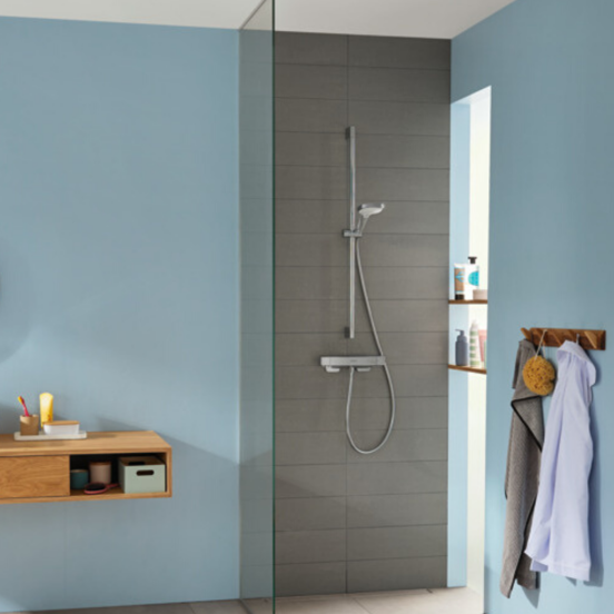 Hansgrohe Croma Select S Vario glijstangset ø11cm 3 functies chroom