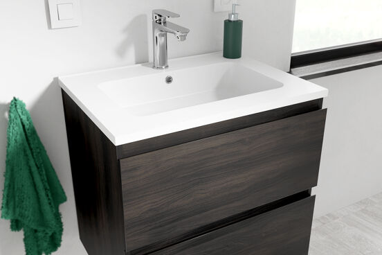 Linie Sanne robinet de lavabo chrome brillant