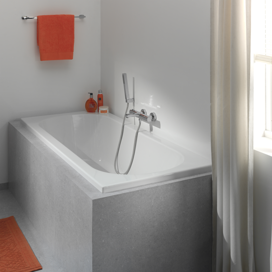 Blaufoss Boris robinet de bain thermostatique chrome brillant