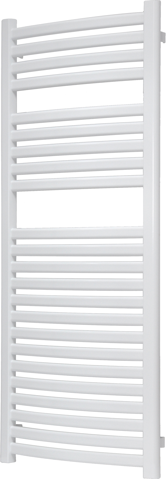 Vipera Kanza Rx enkele handdoekradiator 50 x 120 cm centrale verwarming hoogglans wit zijaansluiting 521W