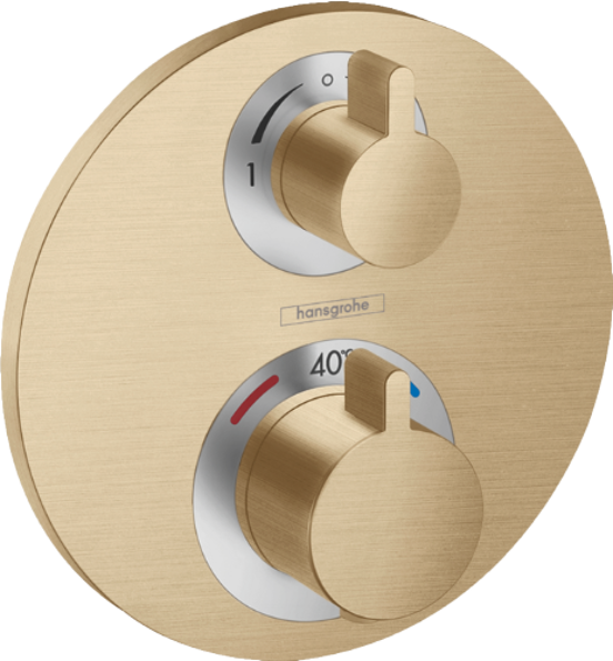 Hansgrohe Ecostat S Unterputz-Duschthermostat Brushed Bronze