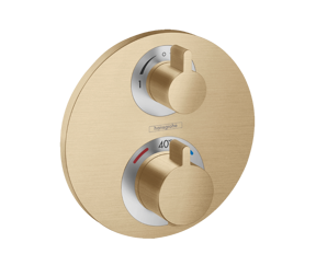 Hansgrohe Ecostat S Unterputz-Duschthermostat Brushed Bronze