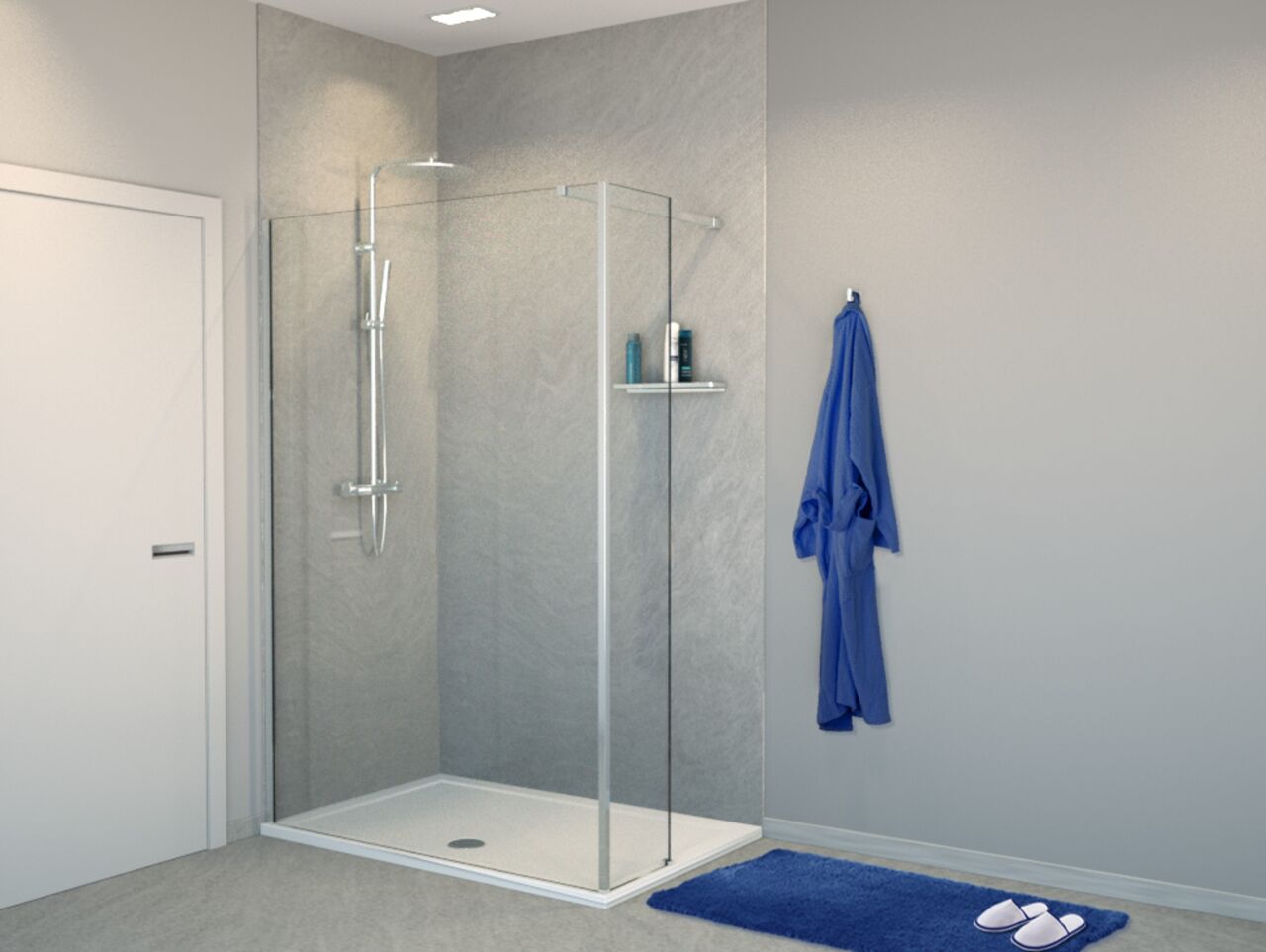 Balmani Modular Walk-in Dusche