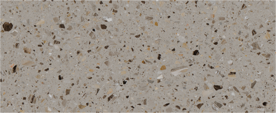 Balmani Stretto enkel of dubbel tablet greige terrazzo 135 x 55 cm