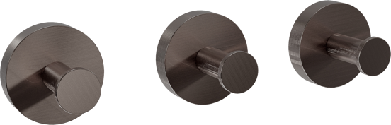 Blaufoss Harmony set crochets 3 pièces Brushed GunMetal