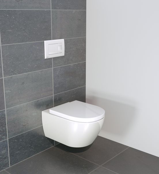 Villeroy & Boch Subway 2.0 hangtoilet glanzend wit randloos