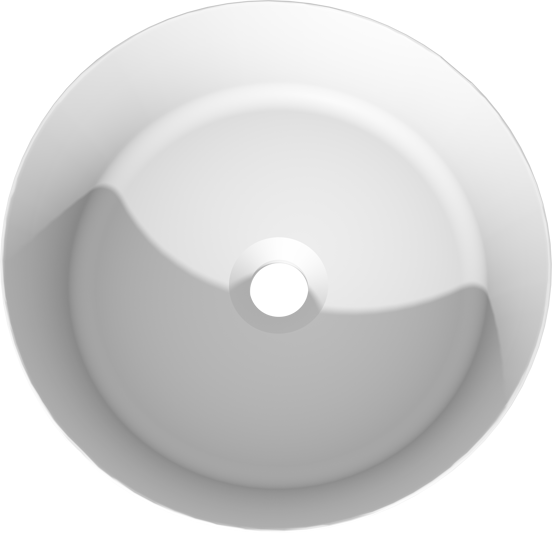 Balmani Jezi waskom matte Solid Surface rond Ø 37,5 cm