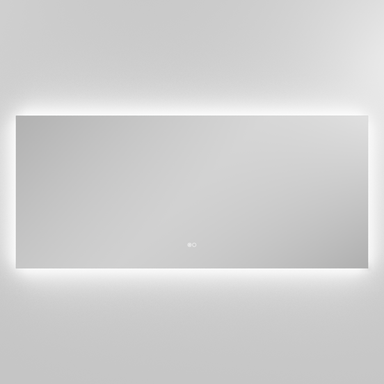 Balmani Giro Touch miroir rectangulaire lumineux et anti-buée 150 x 65 cm