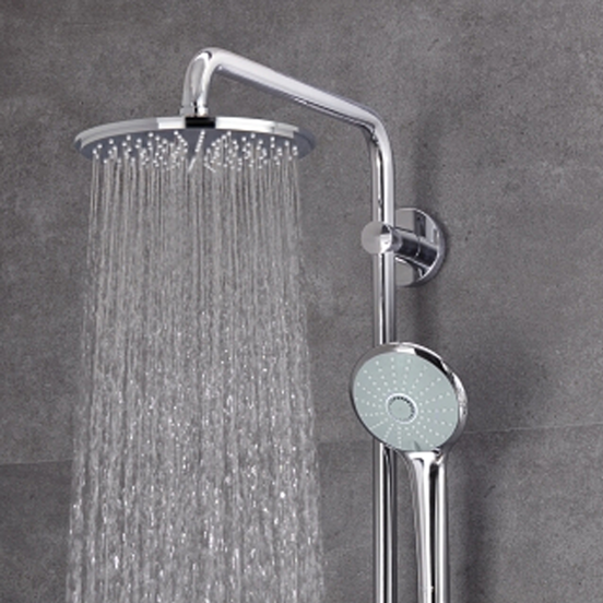 Grohe Euphoria System 310 regendoucheset CoolTouch thermostatische kraan glanzend chroom