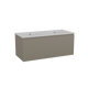 Storke Ribs badkamermeubel met Kera Wastafel