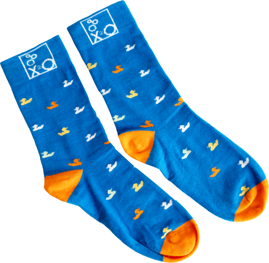 Chaussettes Ducky X²O - 2 paires - taille 43-46