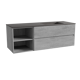 Storke Edge badkamermeubel met Scuro wastafel