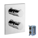 Blaufoss Smartbox thermostatische inbouw douchekraan, inbouwelement inbegrepen