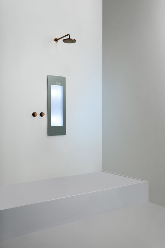 Sunshower Plus S Infrarood en UV Inbouw organic grey