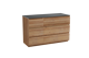 Balmani Lucida badkamermeubel met Stretto wastafelblad voor waskom(men)