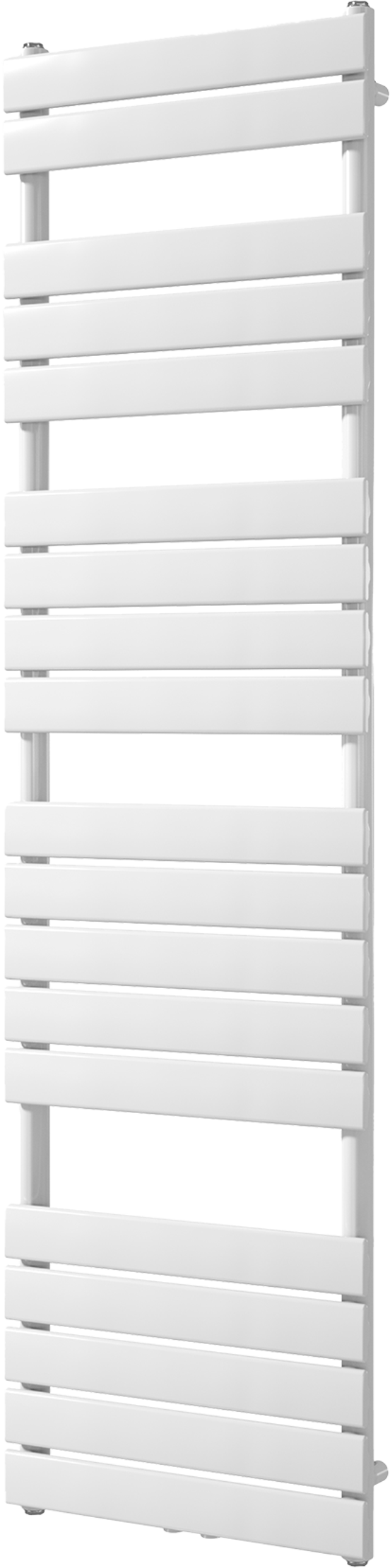 Vipera Vulcan sèche-serviettes simple 50 x 180 cm chauffage électrique blanc brillant raccordements latéral et central possibles 1.049W, résistance incluse