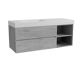 Storke Edge meuble salle de bains avec lavabo Mata High