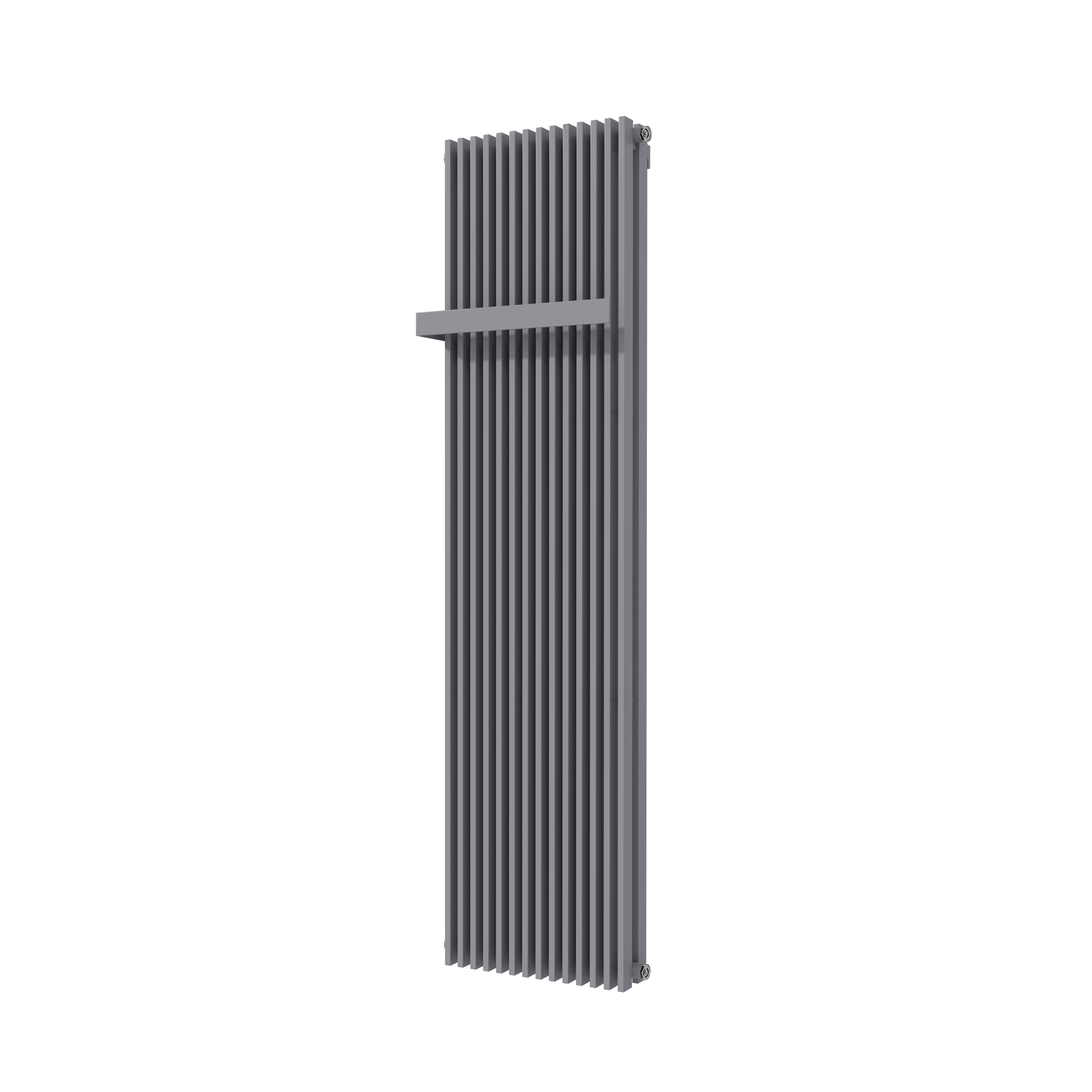 Vipera Corrason dubbele badkamerradiator 50 x 180 cm centrale verwarming antraciet grijs zij- en middenaansluiting 2.857W