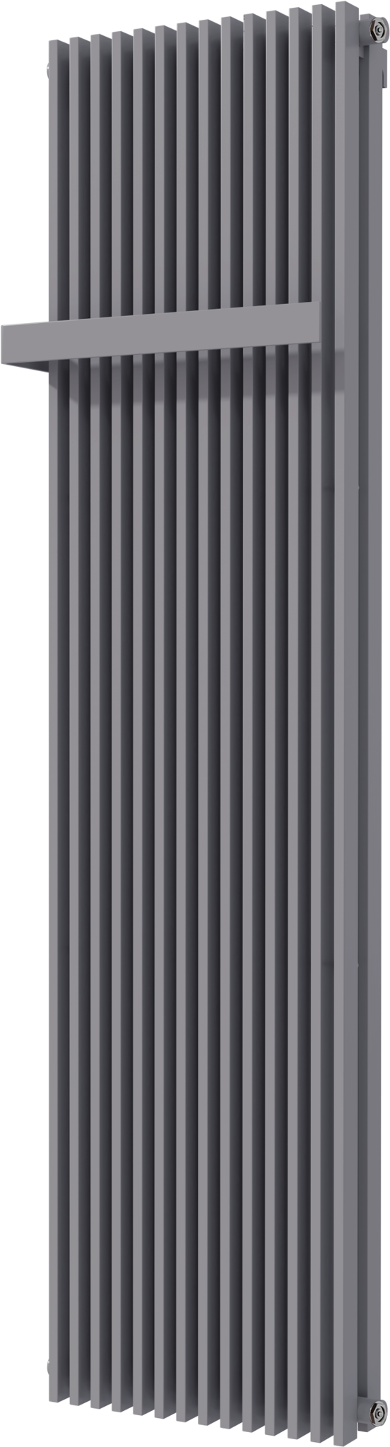 Vipera Corrason dubbele badkamerradiator 50 x 180 cm centrale verwarming antraciet grijs zij- en middenaansluiting 2.857W