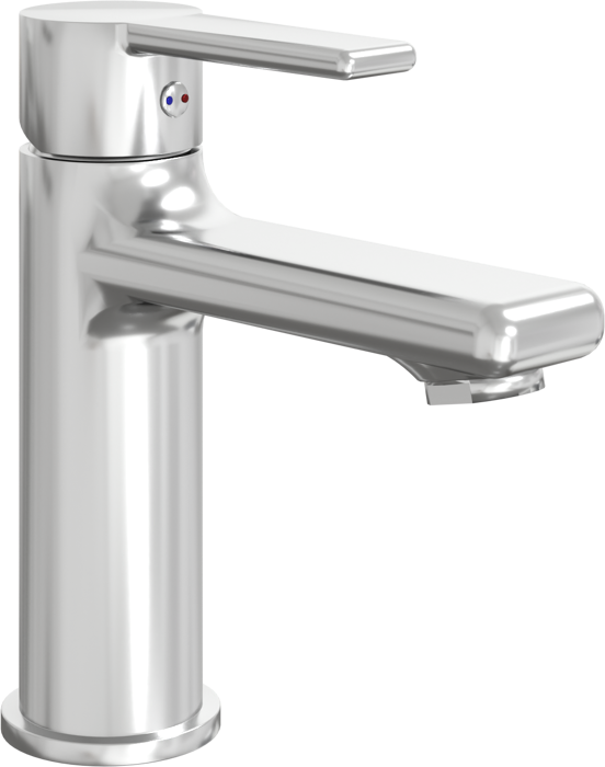 Linie Tess robinet de lavabo chrome brillant
