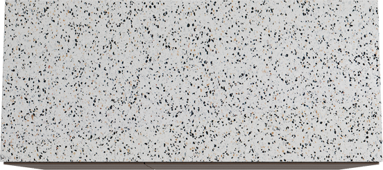 Storke Edge staand badmeubel 120 x 52 cm notenhout met Tavola enkel of dubbel wastafelblad in mat wit/zwart terrazzo