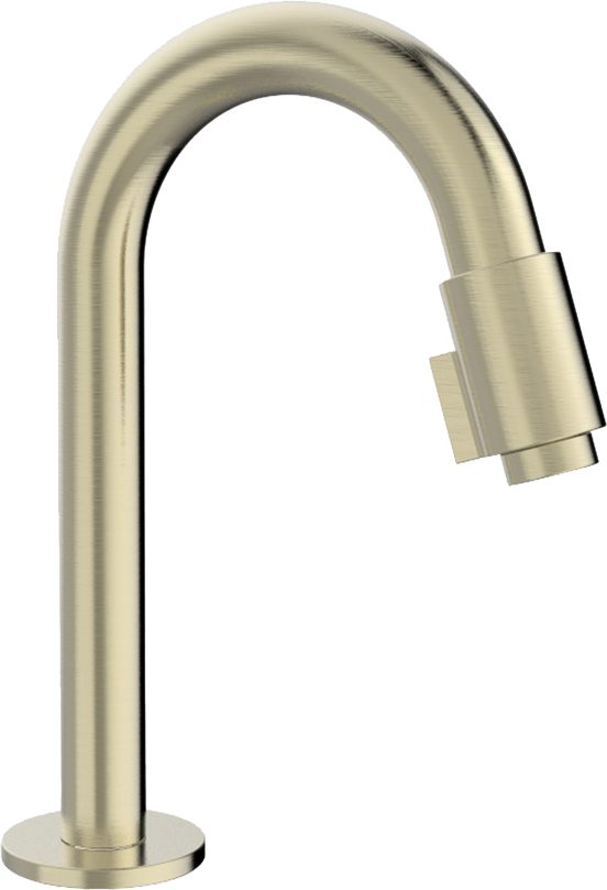 Blaufoss Ottawa robinet de lave-mains standard Brushed Champagne Gold