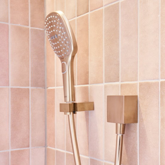 Hansgrohe Raindance Select E 120 handdouche 3 straalsoorten Brushed Bronze