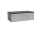 Storke Edge meuble salle de bains avec tablette pour vasques Panton