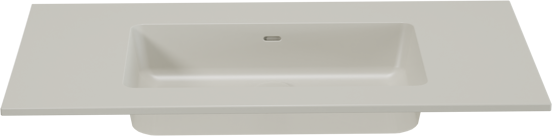 Storke Diva plan simple top solid soie grise matte 95 x 52 cm