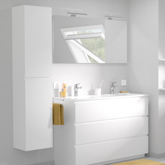 Linie Delos LED verlichting 30 cm chroom