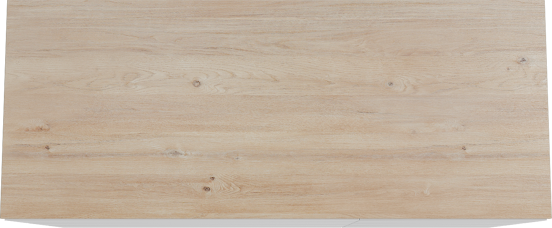 Storke Edge staand badkamermeubel 130 x 52 cm mat wit met Panton enkel of dubbel tablet in melamine ruwe eik