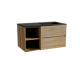 Storke Edge meuble salle de bains avec plan vasque Scuro