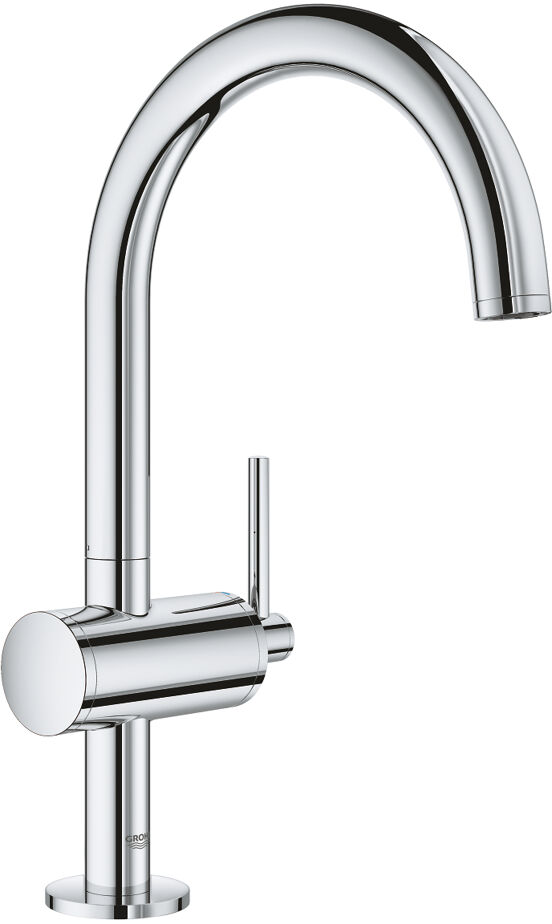 Grohe Atrio Waschbecken Armatur: Erhöht, Chrom glänzend