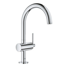 Grohe Atrio Waschbecken Armatur: Erhöht, Chrom glänzend