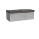 Storke Edge meuble salle de bains avec lavabo Scuro High