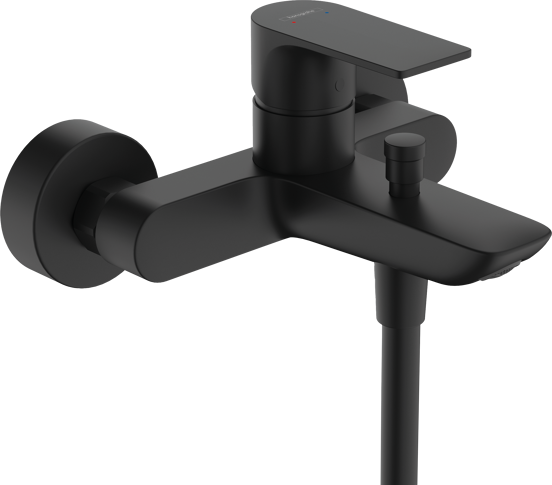 Hansgrohe Rebris E robinet baignoire mitigeur noir mat