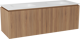 Balmani Eclips badkamermeubel met Tablo Arcato wastafel, exclusief crepine