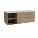Storke Edge meuble salle de bains avec plan vasque Diva