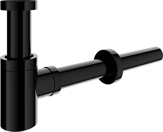 Santeg Styledrain MINI-X afvoer voor handenwasser 32mm glanzend zwart