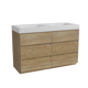 Storke Edge badkamermeubel met Mata High wastafel