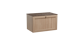 Balmani Lemon meuble salle de bains avec tablette pour vasques Stretto