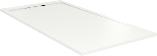 Balmani Andes receveur de douche 160 x 80 cm Solid Surface blanc mat
