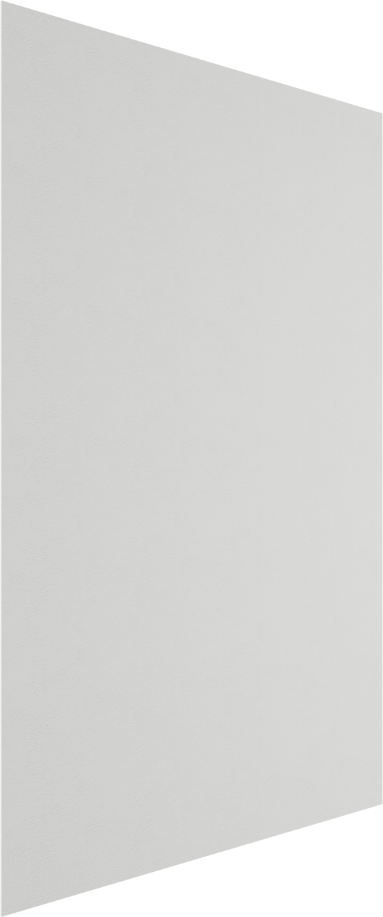 Luca Varess Zelda revêtement mural de douche 160 x 240 cm composite  blanc mat structure rock