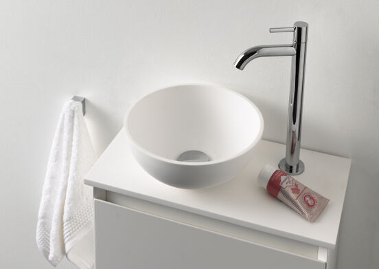 Balmani Jazz XS waskom matte Solid Surface rond Ø 22 cm